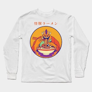 kaiju ramen Long Sleeve T-Shirt